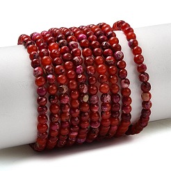 Natürliche regalite / imperial jasper / sea sediment jasper beads stränge&nbsp;G-K317-A17-01B