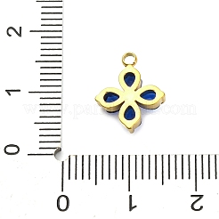 Anhänger aus 304 Edelstahl mit Mikropflaster und Zirkonia&nbsp;X-STAS-U042-06G-03
