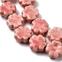 Abalorios de la porcelana hecha a mano hilos&nbsp;PORC-K010-05C