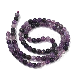 I filamenti di perline fluori viola naturale&nbsp;G-P530-B08-01