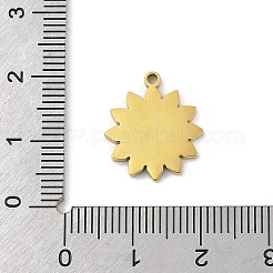 304 Edelstahl-Emaille-Anhänger&nbsp;STAS-U039-12G
