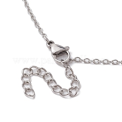 Colliers à chaîne en acier inoxydable 304&nbsp;NJEW-JN04793