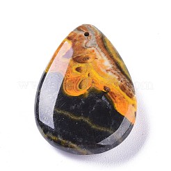 Pendentifs en jaspe bourdon naturel&nbsp;G-A179-02A
