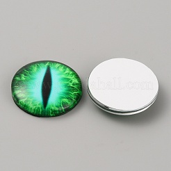 Leuchtende selbstklebende Glasaugen-Cabochons&nbsp;DIY-WH0304-941C-32