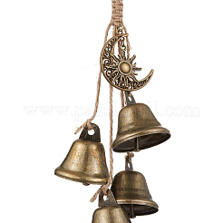 Campana colgante de hierro decoracion&nbsp;HJEW-JM02245