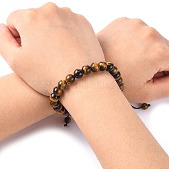 Verstellbare Nylonschnur geflochtenen Perlen Armbänder&nbsp;BJEW-F308-55E