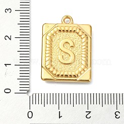 Placcatura ionica (ip) ciondoli in acciaio inossidabile 304&nbsp;STAS-U033-01G-S