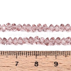 Chapelets de perles en verre transparente  &nbsp;GLAA-N018-4mm-25