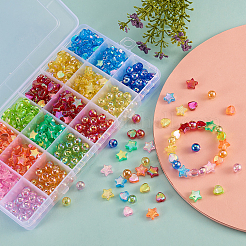 630pcs umweltfreundliche transparente Acrylperlen&nbsp;TACR-CJ0001-23
