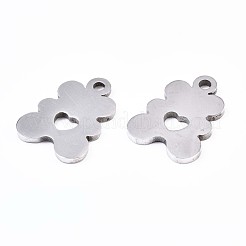Anlaufgeschützte Charms aus Edelstahl 201&nbsp;STAS-S110-095P