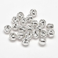 Fantasia tagliato 925 argento sterling perle rotonde&nbsp;STER-F012-08C