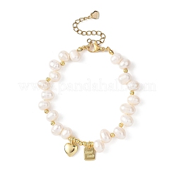 Messing Charme Armbänder&nbsp;BJEW-JB12859