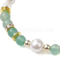 Braccialetti regolabili con perline intrecciate rotonde da 6 mm&nbsp;BJEW-JB10617