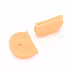 Kunststoffschlüsselkappe deckt Ringe ab&nbsp;AJEW-WH0114-44B