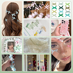 240 pz 12 colori accessori per costumi in poliestere&nbsp;DIY-PH0028-75B