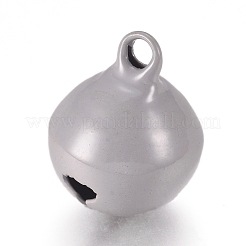 Pendentifs cloches en fer peint à la cuisson&nbsp;IFIN-WH0052-03O