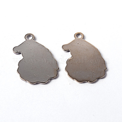 Pendentifs d'émail en alliage&nbsp;EAP038Y