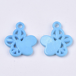 Pendentifs acryliques opaques&nbsp;SACR-N008-004