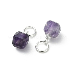 Colgantes de naturales amatista&nbsp;PALLOY-JF05300-01