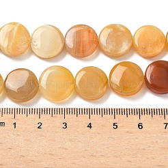 Natürliche gelbe Botswana Achat Perlen Stränge&nbsp;G-F790-H04-04
