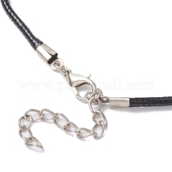 Collane con ciondolo a goccia con perline di vetro&nbsp;NJEW-MZ00069-01