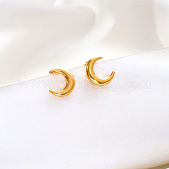 Minimalistische Mond-Ohrstecker aus Edelstahl 304&nbsp;OR3894