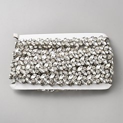 Strass-Applikationen aus Blumenlegierung&nbsp;DIY-WH0504-836