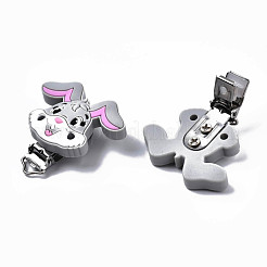 Clip porta ciuccio in silicone ecologico per uso alimentare&nbsp;SIL-N002-13