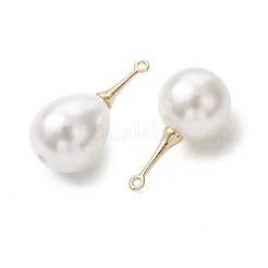 2 stücke 2 arten shell perle anhänger&nbsp;PALLOY-JF05423