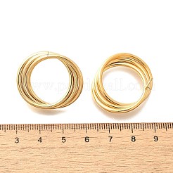 201 Ohrstecker aus Edelstahl&nbsp;LS-EJEW-Q026-01G