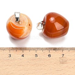 Anhänger aus natürlichem Achat zum Lehrertag&nbsp;GG-K002-14F