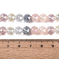 Hilos de cuentas de vidrio opacas y transparentes&nbsp;EGLA-Q135-8MM-A16