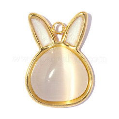 Colgantes de esmalte de acero inoxidable 304&nbsp;STAS-OY019-40G
