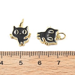 Charms smalto ottone&nbsp;KK-L237-010G
