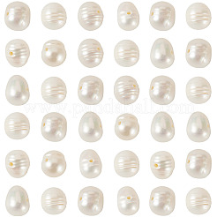 70 pz perle di perle d'acqua dolce coltivate naturali&nbsp;PEAR-TA0001-54