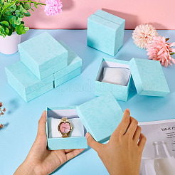 Coffrets cadeaux de bijoux en papier rectangle&nbsp;LS-CON-TAC0010-91E