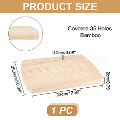Espositore in legno naturale&nbsp;ODIS-WH0029-65