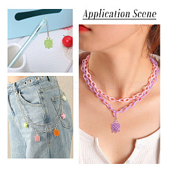 10pcs pendentifs en résine transparente&nbsp;RESI-TA0004-69