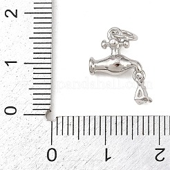 Ottone micro spianare pendenti zirconi&nbsp;KK-G544-34P