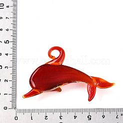 Gros pendentifs vernissées manuels&nbsp;LAMP-T023-10E