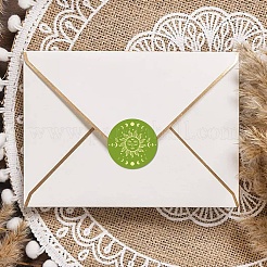 Selbstklebende Aufkleber aus Papier mit Goldfolienprägung&nbsp;DIY-WH0434-014