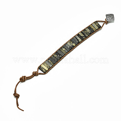 Bracelets en cuir de vachette&nbsp;BJEW-R309-01A-13