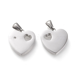 Valentinstag 304 Edelstahlanhänger&nbsp;STAS-F253-02P
