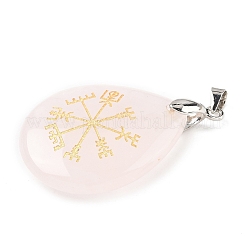 Pendentifs pierres précieuses naturelles mixtes&nbsp;G-F786-09P