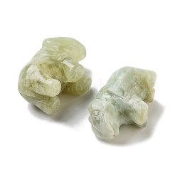 Figurines sculptées en jade naturel&nbsp;DJEW-L023-F10