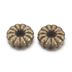Perle di metallo bronzo tibetani antichi&nbsp;LS-MLF0720Y