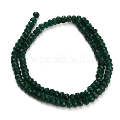 Chapelets de perles en jade blanc naturel teinté&nbsp;GG-CBAF9EE-A15-3x4mm