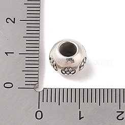Tibetische Stil Legierung Großlochperlen&nbsp;TIBE-Q090-46AS