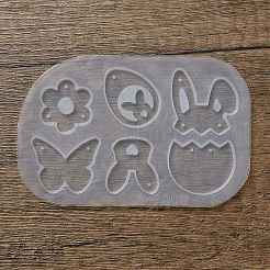 Stampi in silicone fai da te per ciondoli pasquali&nbsp;SIMO-G011-03A