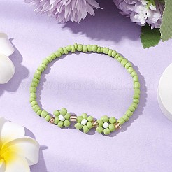Stretch-Armbänder aus Glassamen&nbsp;BJEW-JB110103-05